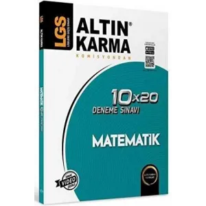 Altınkarma LGS 8. Sınıf  Matematik 10x20 Branş Deneme
