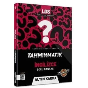 Altınkarma Tahminmatik LGS 8. Sınıf ingilizce Soru Bankası