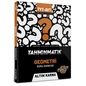 Altınkarma Tahminmatik TYT - AYT Geometri Soru Bankası