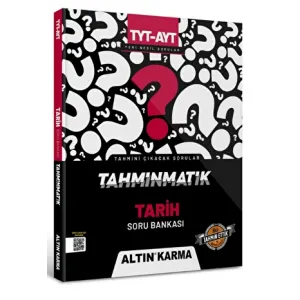 Altınkarma Tahminmatik TYT - AYT Tarih Soru Bankası