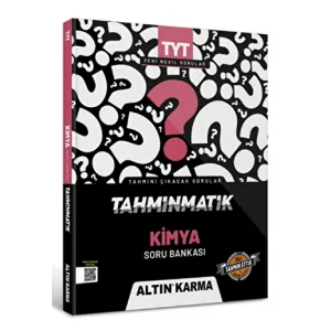 Altınkarma Tahminmatik TYT  Kimya Soru Bankası