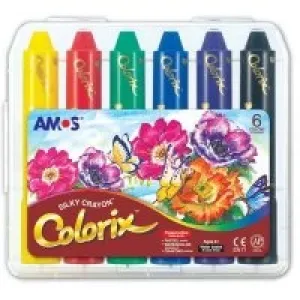 Amos Üçü Bir Arada Boya Colorix 6lı Pp Kutu Crx5pc6