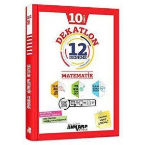 Ankara Yayıncılık 10. Sınıf Matematik Dekatlon 12 Deneme