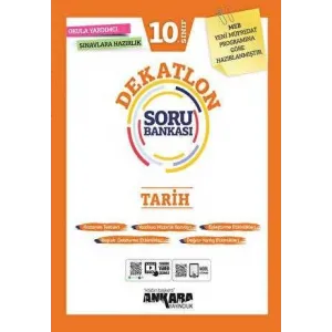 Ankara Yayıncılık 10. Sınıf Tarih Dekatlon Soru Bankası