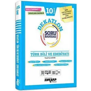 Ankara Yayıncılık 10. Sınıf Türk Dili Ve Edebiyatı Dekatlon Soru Bankası
