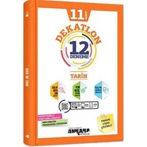Ankara Yayıncılık 11. Sınıf Tarih Dekatlon 12 Deneme