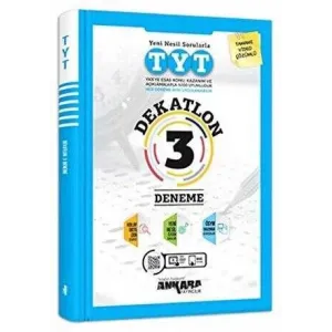 Ankara Yayıncılık 2021 TYT 3`lü Dekatlon Deneme