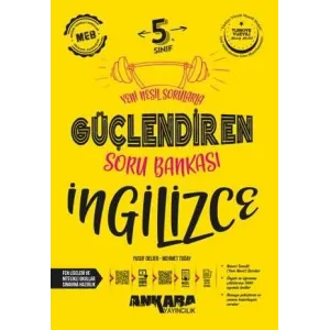 Ankara Yayıncılık 5. Sınıf Güçlendiren İngilizce Soru Bankası