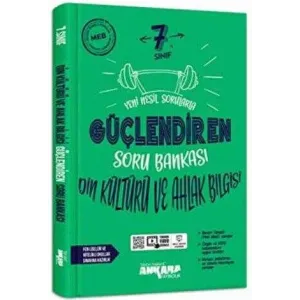 Ankara Yayıncılık 7. Sınıf Din Kültürü ve Ahlak Bilgisi Güçlendiren Soru