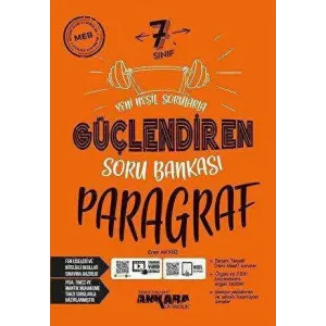 Ankara Yayıncılık 7. Sınıf Paragraf Güçlendiren Soru Bankası