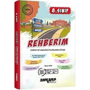 Ankara Yayıncılık 8. Sınıf LGS Rehberim Check Up Analizli Planlama Kitabı