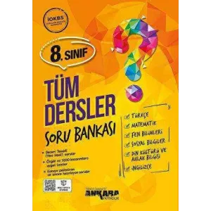 Ankara Yayıncılık 8. Sınıf Tüm Dersler Soru Bankası