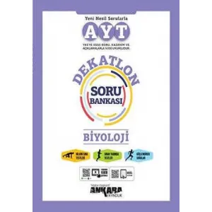 Ankara Yayıncılık AYT Biyoloji Dekatlon Soru Bankası