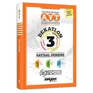 Ankara Yayıncılık AYT Dekatlon 3 Sayısal Deneme