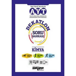 Ankara Yayıncılık AYT Kimya Dekatlon Soru Bankası