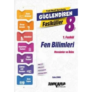Ankara Yayıncılık Fen Bilimleri Güçlendiren 1. Fasikül