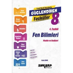 Ankara Yayıncılık Fen Bilimleri Güçlendiren 4. Fasikül