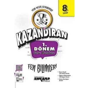 Ankara Yayıncılık LGS Kazandıran 8. Sınıf 1. Dönem Fen Bilimleri Soru Bankası