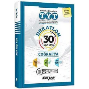 Ankara Yayıncılık TYT Coğrafya Dekatlon 30 Deneme