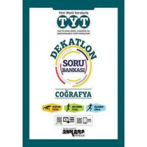 Ankara Yayıncılık TYT Coğrafya Dekatlon Soru Bankası