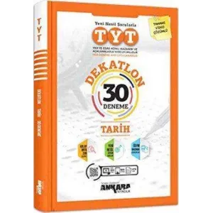 Ankara Yayıncılık TYT Dekatlon Tarih 30 Deneme