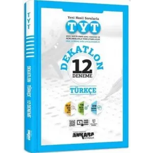 Ankara Yayıncılık TYT Dekatlon Türkçe 12 Deneme Sınavı