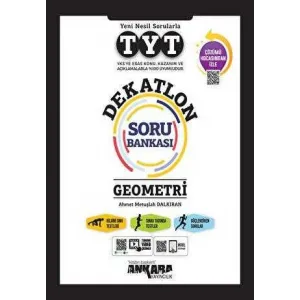 Ankara Yayıncılık TYT Geometri Dekatlon Soru Bankası