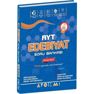 Apotemi Yayınları AYT Edebiyat Soru Bankası