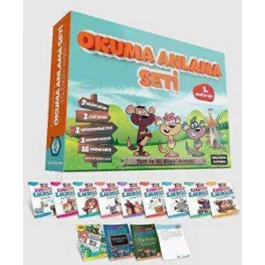 Arı Yayıncılık 1. Sınıflar İçin Kuruyemiş Kardeşler ile Okuma Anlama Seti