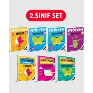 Arı Yayıncılık 2. Sınıf Atölyem Seti 7 Kitap