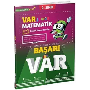 Arı Yayıncılık 2. Sınıf Matematik Var Junior Soru Bankası