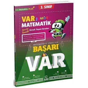 Arı Yayıncılık 3. Sınıf Matematik Junior VAR Soru Bankası