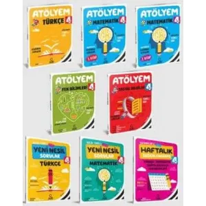 Arı Yayıncılık 4. Sınıf Atölyem Set 8 Kitap