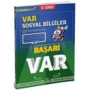 Arı Yayıncılık 6. Sınıf Sosyal Bilgiler VAR Soru Bankası Arı Yayınları
