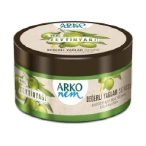 Arko Kavanoz Krem 250+250 Değerli Yağlar Zetinyağlı