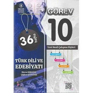 Armada Yayınları 10. Sınıf Türk Dili Ve Edebiyat Görev Çalışma Föyleri