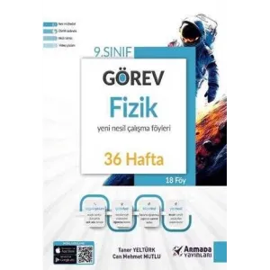 Armada Yayınları 9. Sınıf Görev Fizik Yeni Nesil Çalışma Föyleri 36 Hafta