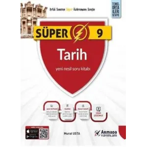 Armada Yayınları 9. Sınıf Süper Tarih Yeni Nesil Soru Kitabı
