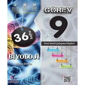 Armada Yayınları Armada 9. Sınıf Görev Biyoloji Yeni Nesil Çalışma Föyleri