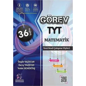 Armada Yayınları Armada Görev TYT Matematik Yeni Nesil Çalışma Föyleri