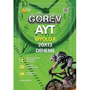 Armada Yayınları Armada Görev YKS AYT Biyoloji Deneme 20X13 Video Çözümlü