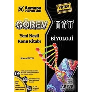 Armada Yayınları Armada Görev YKS TYT Biyoloji Konu Kitabı Yeni Nesil