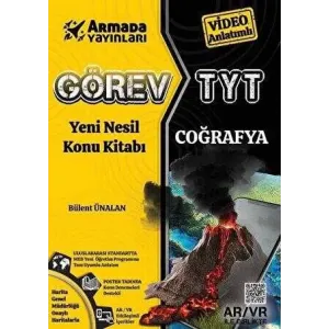 Armada Yayınları Armada Görev YKS TYT Coğrafya Konu Kitabı Yeni Nesil