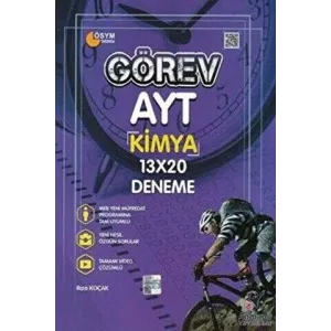 Armada Yayınları AYT Görev Kimya 13x20 Deneme