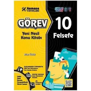 Armada Yayınları Görev 10 Felsefe Yeni Nesil Konu Kitabı