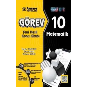 Armada Yayınları Görev 10 Matematik Yeni Nesil Konu Kitabı