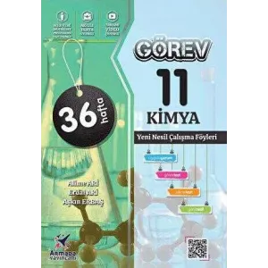 Armada Yayınları Görev 11 Kimya Yeni Nesil Çalışma Föyleri