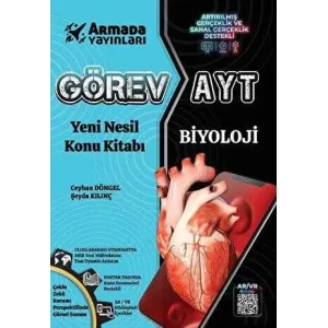 Armada Yayınları Görev AYT Biyoloji Yeni Nesil Konu Kitabı