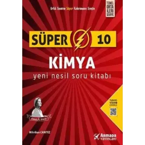 Armada Yayınları Süper 10. Sınıf Kimya Yeni Nesil Soru Kitabı