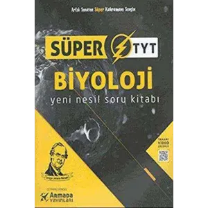 Armada Yayınları TYT Süper Biyoloji Yeni Nesil Soru Kitabı